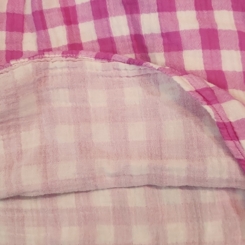 Terra & Sky Violet Gingham Tank Top - Picture 3 of 3